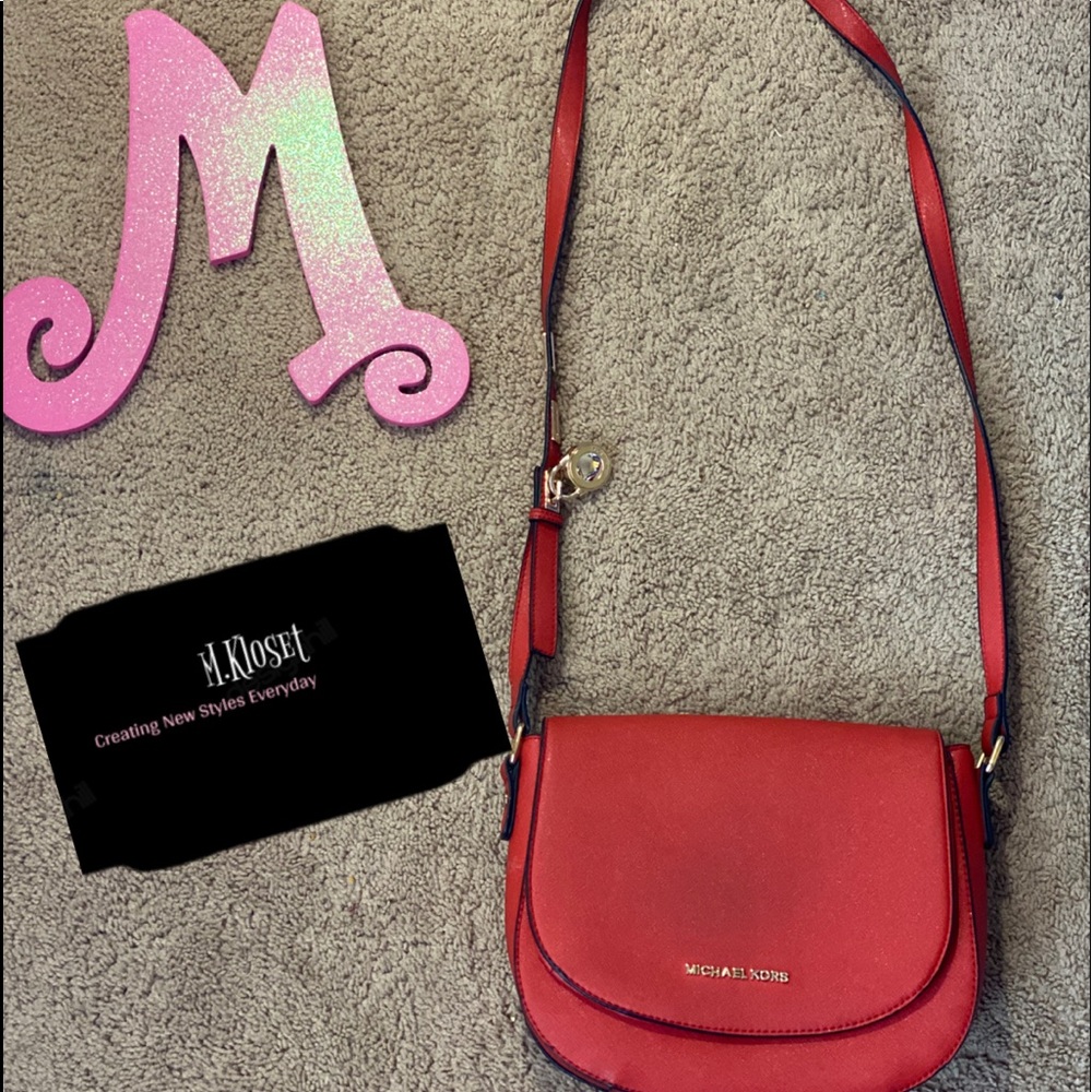 Michael Kors Red crossbody